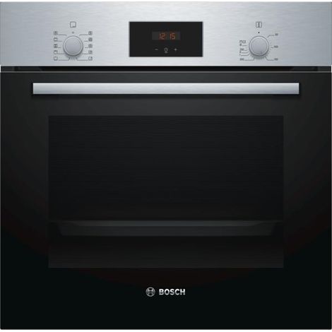 Bosch – Four traditionnel multifonction 66L – Nettoyage EcoClean – Classe énergétique A – Inox