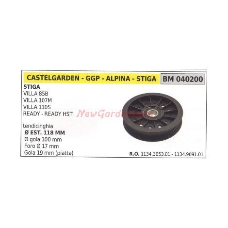 Puleggia per trattorino rasaerba tosaerba tagliaerba villa 85B 107M 040200