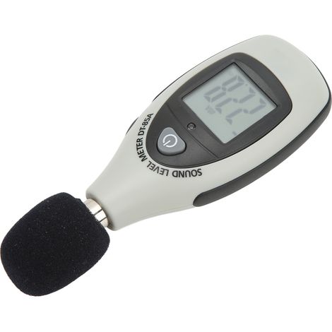 Sonomètre DT-85A, écran LCD rétroéclairé 4 chiffres, pour une utilisation extérieure (40-130 dB).