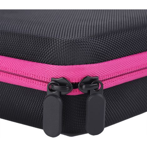 Boîte de rangement pour broderie diamant (30 emplacements), accessoires et outils de peinture diamant, rose rouge (1/5)