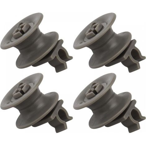 ruote superiori per scolapiatti 4581DD3002A compatibili con lavastoviglie LG LDF6920BB LDF6920ST, ricambi (1/4)