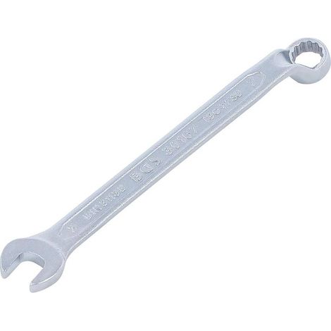 Clé Mixte Coudée 7 mm - Acier, Précision et Maniabilité, Zones Difficiles - D-Work (1/5)