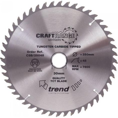 TREND CRAFT SAW BLADE 160 X 48T X 2.2X20