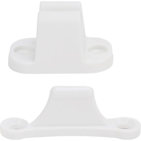 Ortviai Support de Porte pour Camping-car – Fixation T Blanche, Facile à Installer, Résistant aux Intempéries, 2 Pièces (1/5)