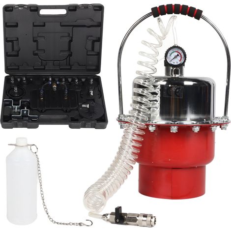 Kit de purge de frein pneumatique 4.5CFM - Outil de purge de frein et embrayage, remplacement pour système hydraulique (1/5)