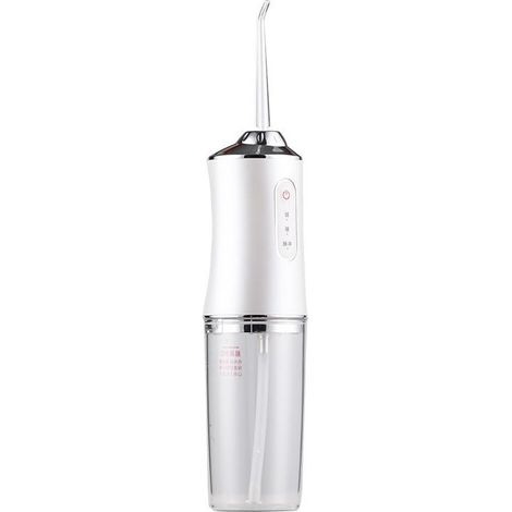 Hydropulseur électrique portable – Technologie d'impulsion à haute fréquence – 4 buses interchangeables – Contrôle intelligent de pression (1/5)
