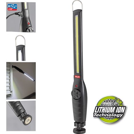 Lampe de travail portable rechargeable LED VALEX 1152238