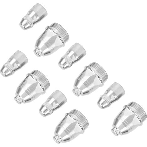 Kit de consommables pour torche de découpe plasma : électrodes et buses de découpe plasma pour torche P80 (1,5 mm). (1/5)