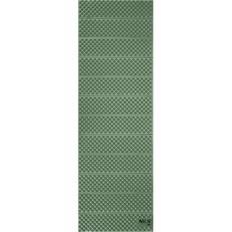 Colchoneta plegable verde, 188 cm, portátil para acampar