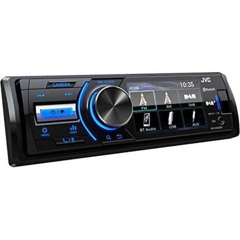 JVC KD-X561DBT receptor multimedia para coche Negro, Azul 180 W Bluetooth (1/5)