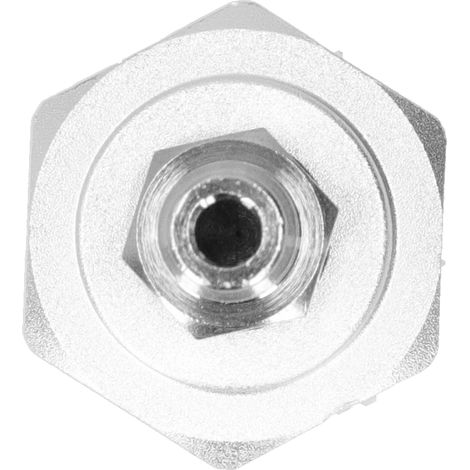 Adaptateur de bouteille de CO2, connecteur à déconnexion rapide, remplacement pour fournitures de boissons gazeuses, argent (1/5)