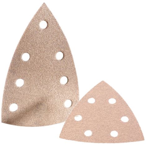 Feuille abrasive BW 115 delta velcro auto-agrippant 88x93mm grain 120 boîte de 50 - HERMES - 6550448