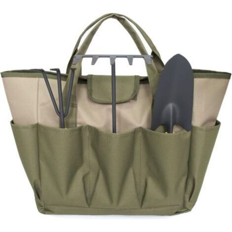 Garden tote bag, garden tool bag, gardening tool storage bag and gardener storage bag (1/5)