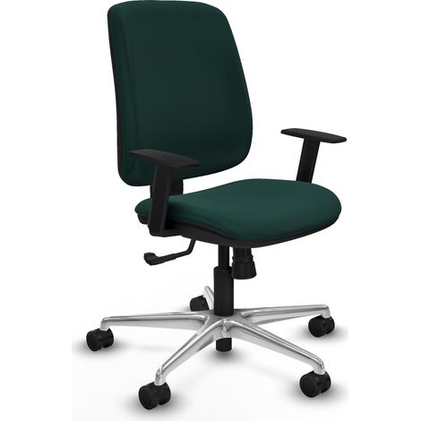 Bürostuhl piqueras y crespo Alares Flaschengrün Kunstleder (1/2)