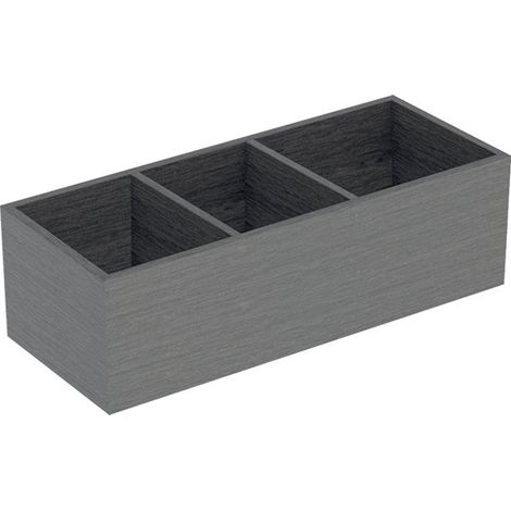 Geberit VariForm cajón inserto H-subdivisión, altura 9,8 cm, (1/2)