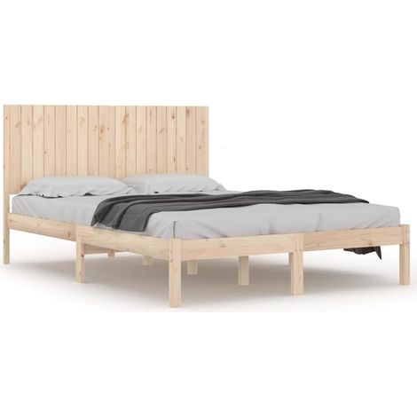 Maison Exclusive - Massivholzbett 180x200 cm (1/5)