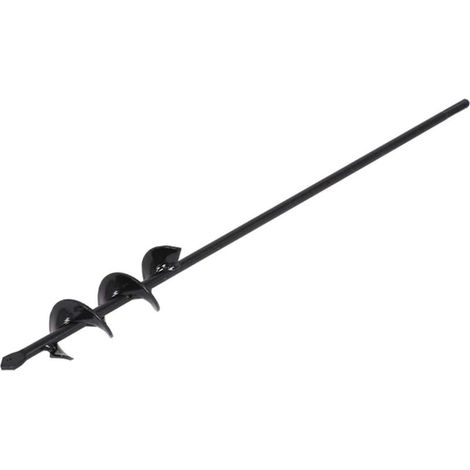 Tarière Hexagonale, Planteuse de perçage à Arbre, Professionnel Foreuse Noir 5x45cm (1/4)