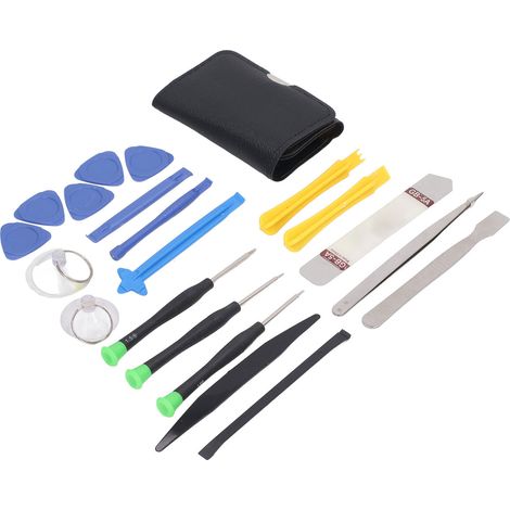 Kit de réparation électronique 45 pièces : outils manuels professionnels pour le démontage et la réparation d'ordinateurs portables, PC et téléphones portables. (1/5)