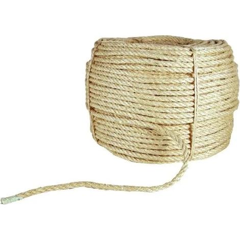 Trixie Cuerda de Yute Natural 10 mm para Árbol para Gatos