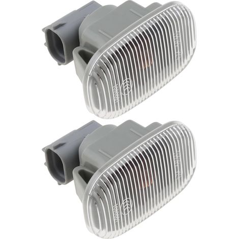 Lot de 2 Clignotants Latéraux D'aile Avant Compatible avec Corolla AVENSIS MR2 OE 81730-02022 81730-02023 81730-20220 56,1 X 35,8 X 46,4 Mm. (1/5)