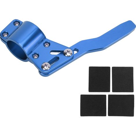 28-mm-Lenkradblinkerstangenverlängerung, Hebelpositionierungssatz aus blauer Aluminiumlegierung (1/5)