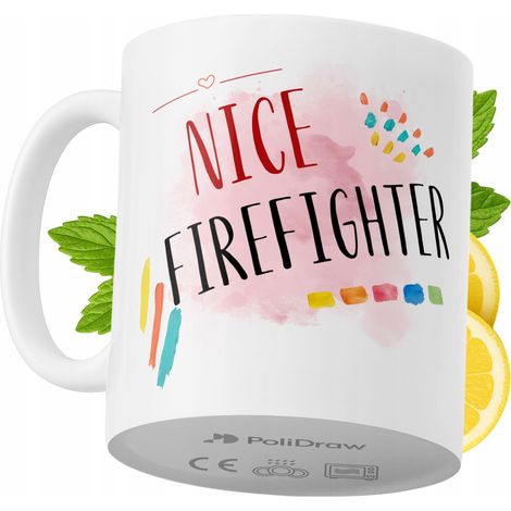 Lustige Kaffee- oder Teetasse für Feuerwehrleute mit witzigem Textdesign – ideal für Geburtstage, Namenstage, Feiertage und besondere Anlässe. Hochwertige Tasse für Zuhause, Büro und Arbeit. Farbe: We