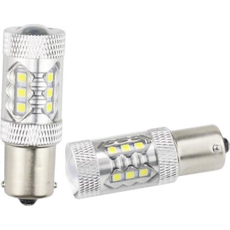 4pièces Feu Stop Lampe pour Voiture Clignotant Ampoule Arrière Lampe Bas Feux Stop Clignotants Diurns (1/5)