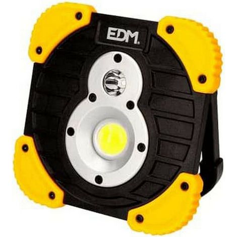 Torcia LED EDM 36377 XL Giallo Nero 15 W 250 Lm 750 Lm Faretto Ricaricabile (1/5)