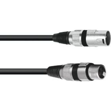 OMNITRONIC XLR-Kabel 3-polig, 5 m, schwarz (1/4)