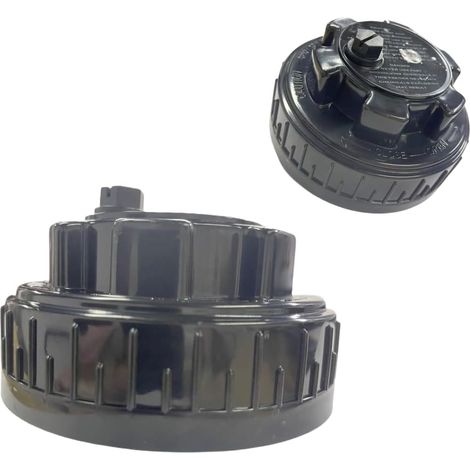 Hayward Couvercle de rechange pour réservoir de chlorinateur CL100 CL200 Bouchon en PVC blanc Entretien de la piscine pour trappe d'accès 20,5 cm de diamètre (C) (1/5)