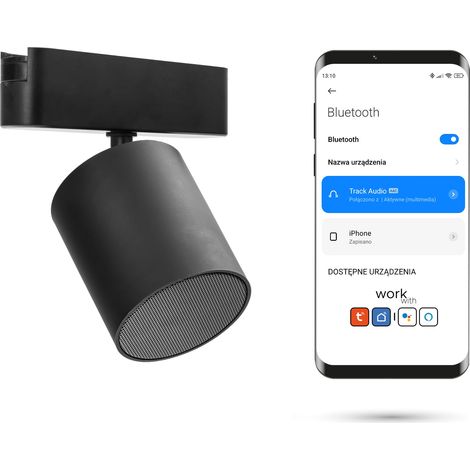 Altoparlante Bluetooth per binari magnetici SLIM TRACK 24VDC