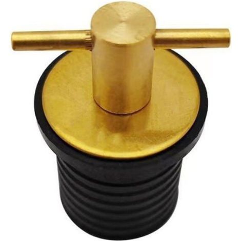 Bouchon De Vidange - Laiton Marin - Filetage M20x1,5 - Pour Coques Extensibles Et Refroidisseurs - 1 Pièce (1/4)