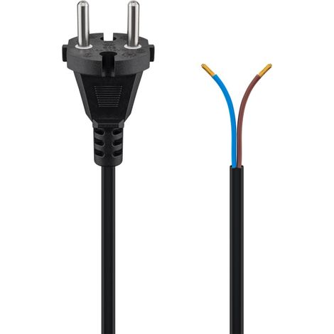 Goobay 58913 cable de transmisión Negro 7,5 m Enchufe tipo C (1/2)