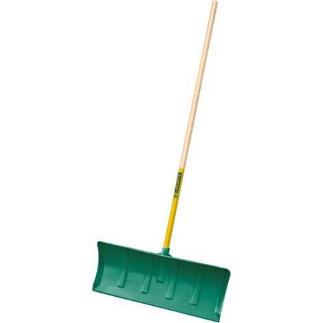 [JAMAIS UTILISÉ] LEBORGNE - Poussoir polymère manche bois 130cm avec poignée plastique - 034012