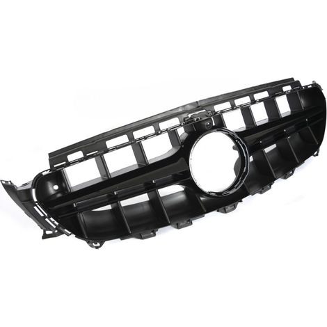 Grille calandre Mercedes Classe E W213 de 2016 a 2019 Noir Brillant-42704274 (1/4)