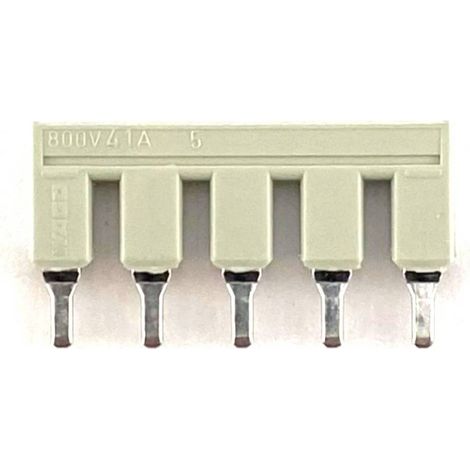 WAGO 2006-405 Ponticello a pettine Grigio luminescente 1 pz. (1/2)