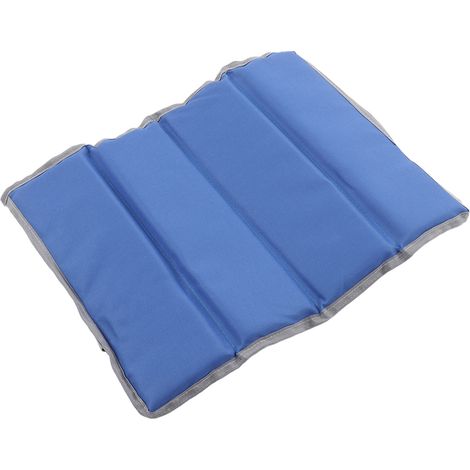Tapis de sol pliable, imperméable, doux et portable pour pique-nique, camping et plage (bleu) (1/5)
