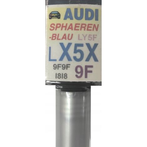 Retoque de pintura para coches Audi LY5F I8I8 color azul sphaerenblau PARA ARAÑAZOS 10 ML ARA (1/5)