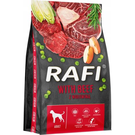 Croquettes pour chien Dolina Noteci Rafi au bœuf, 10 kg