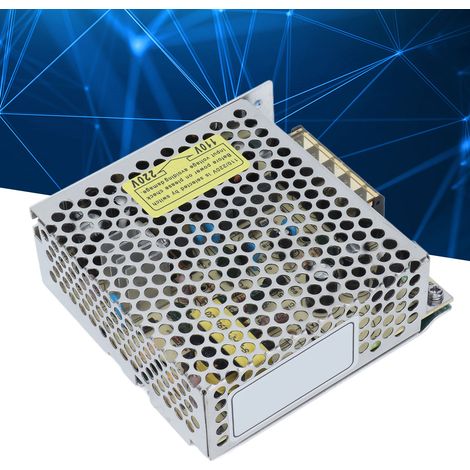 Convertisseur de Puissance Commuté en Alliage d'Aluminium S-25-24 - Haute Performance et Protection Sécurité