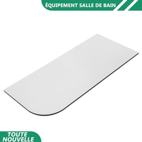 Diviseur urinaire Partition 15.75 x 35.43In Mural Mounted Urinal Screen Toilet Partition Urinal Privacy Screen Divider pour hommes (1/5)