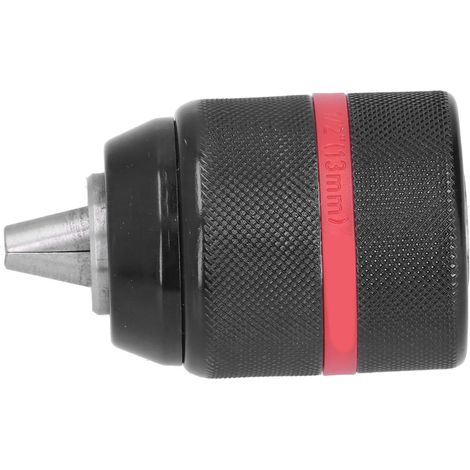 Mandrin de perçage autoserrant en acier allié à 3 mors avec bande rouge, outil de conversion pour de multiples usages