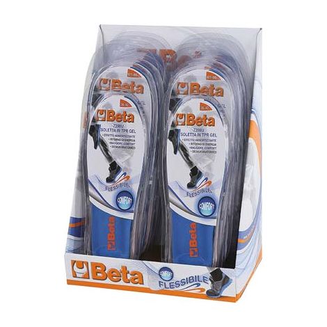 SOLETTE SCARPA EXPO BETA - GEL CF=PZ 2X36/40+PZ 8X41/46- 1 confezioni