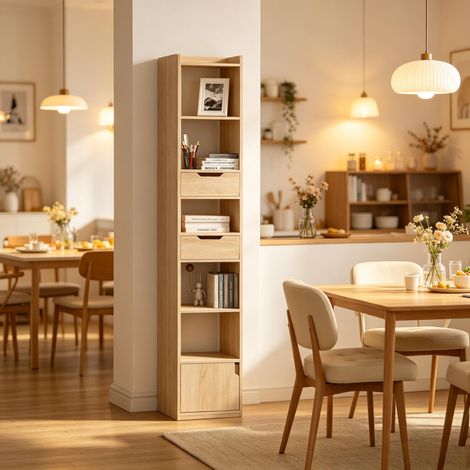 Moderne Wandregal für Aufbewahrung, multifunktionales Regal für Wohnzimmer/Küche, eleganter Buffet-Design-Wandhalter ohne komplizierte Montage, verstellbar und stilvoll.