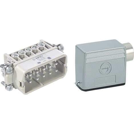 LAPP Steckverbinder-Set EPIC®KIT H-A 10 75009626 10 + PE Schrauben 1 Set