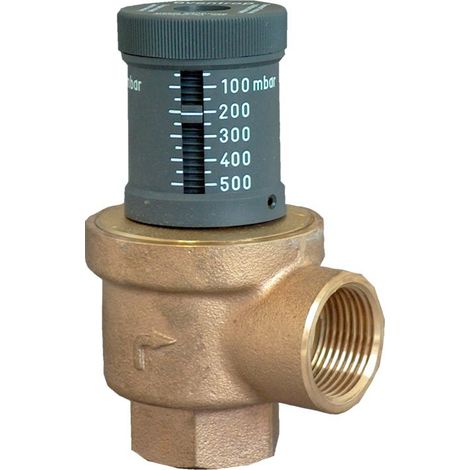 Oventrop Differenzdruck-Überströmventil DN 20 3/4" Innengewinde, PN 10 mit dp-Anzeige