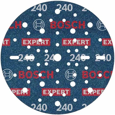 Disco abrasivo Bosch o780 150 mm grana 240 confezione 6