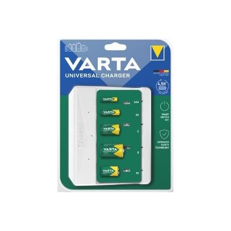 Varta Universal Charger carica batterie Batteria per uso domestico AC