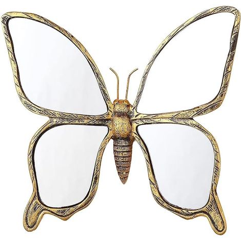 Décoration Murale Décorative en Résine, Insectes, Animaux, Miroirs, Papillons, Verre, Idéale pour Les Maisons de Style Victorien et Européen (1/4)
