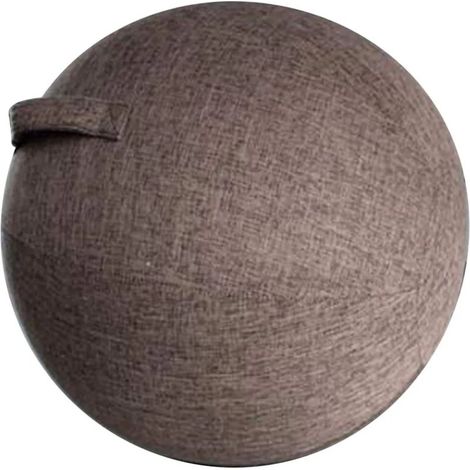 Ballon de yoga pour adultes, chaise ballon d'exercice avec poignée, comprenant ballon d'entraînement et pompe pour la maison, le bureau, le Pilates et le yoga. Maintenant avec traitement antibactérien (1/4)